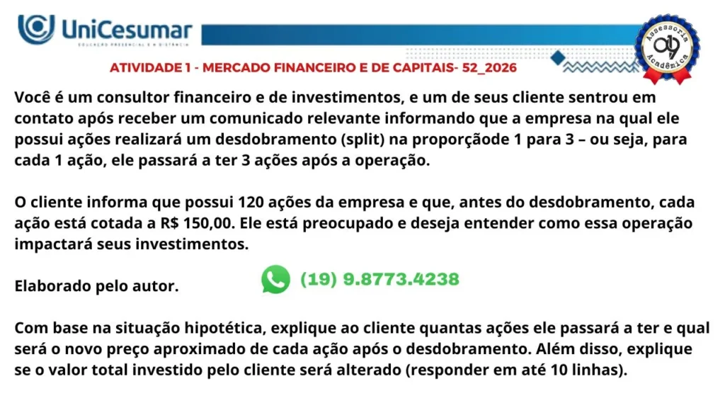 Você é um consultor financeiro e de investimentos,